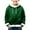 Blackish Green, variant on KAUOD Boys Fleece-Lined Hoodies Cotton Soft Christmas Pullover Sweatshirts Clothes Kids Fuzzy Warm Winter Coats with Pockets