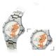 thumbnail image 4 of Disney-Reloj de Mickey Mouse y Minnie para niños y niñas, cronógrafo de cuarzo de acero, dorado y plateado, ideal para estudiantes y adultos, regalo de cumpleaños, novedad, 4 of 5