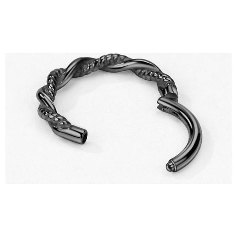 Fansing surgical steel nose hoops discount