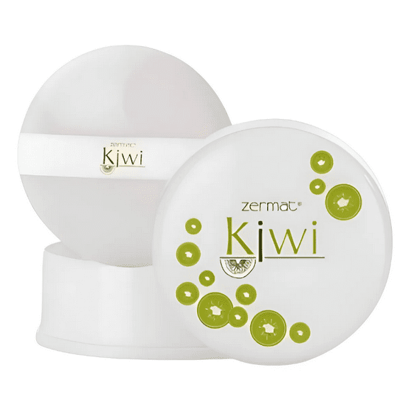 Talquera Aromática con Borla Kiwi Fresco y Cítrico – Perfume Corporal Femenino