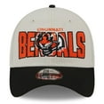 thumbnail image 2 of Men's New Era Stone/Black Cincinnati Bengals 2023 NFL Draft 39THIRTY Flex Hat, 2 of 5