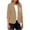 Style1-Beige jackets for women, variant on Xdegoge Blazers for Women Trendy Business Cardigan Casual Fall Solid Color Long Sleeve Shrug Thin Open Front Cardigan Suit Jacket Fashion Long Sleeve Tops Office Blazer Plus Size Beige L