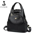 thumbnail image 2 of Mochila de estilo femenino de la marca FOXER, de piel auténtica y microfibra, para la escuela, para niñas, de viaje, regalo de Navidad, 2 of 5
