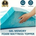 thumbnail image 5 of Queen Mattress Topper, Soft Gel Infused Mattress Pad, Bed Topper,, 5 of 5