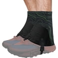 thumbnail image 1 of Guêtres de Randonnée Imperméables, Guêtres Basses de Sentier Anti-Sable, Couvre-Chaussures Élastiques et Respirants, Guêtres de Course sur Sentier, pour une Protection Parfaite de la Randonnée, de l'Escalade et de la Course en Plein Air, 1 of 7