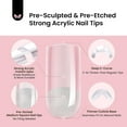 thumbnail image 5 of Morovan Full Coverage False Nails, Extending to Medium and Long Nails,Full Coverage, Shiny, Suitable for Both Women And Girls 240pcs Set, 5 of 6