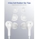 thumbnail image 5 of Auriculares con cable iMangoo con micrófono y control remoto 3.5 mm blanco, 5 of 7