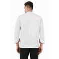 thumbnail image 6 of MONK ITALY Men's Multi-Color 3/4 Sleeve Single Breasted Chef Coat, SIZE (XS-6XL), 6 of 7