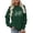 Dark Green, variant on Autumn Cozy Hooded Sweatshirt for Everyday Casual Wear with Graphic Print Soft Top in Relaxed Fit Winter Ready Women's Pullover Yellow 3XL
