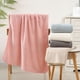 thumbnail image 2 of Toallas de baño grandes para mujer, para spa, con juego de toallas de mano, ligeras, de secado rápido, para baño, hotel, camping, terciopelo coral rosa, 2 of 5