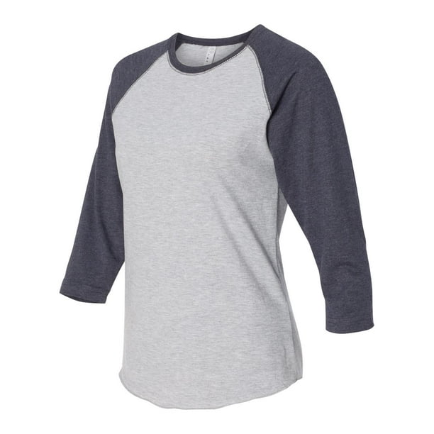 LAT Apparel LAT Women's Long Sleeve Baseball Fine Jersey Tee