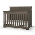 thumbnail image 4 of Child Craft Redmond Full Panel 4-in-1 Convertible Crib, Dapper Gray, 4 of 9
