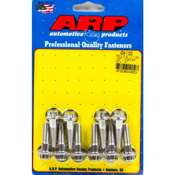 Arp Header Bolt Kit - GM LT1 6.2L 12pt S/S