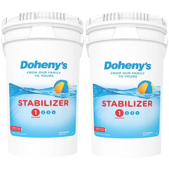 Doheny's Pool Stabilizer / Conditioner 100 lbs. ((2 x 50 lb. Bucket))