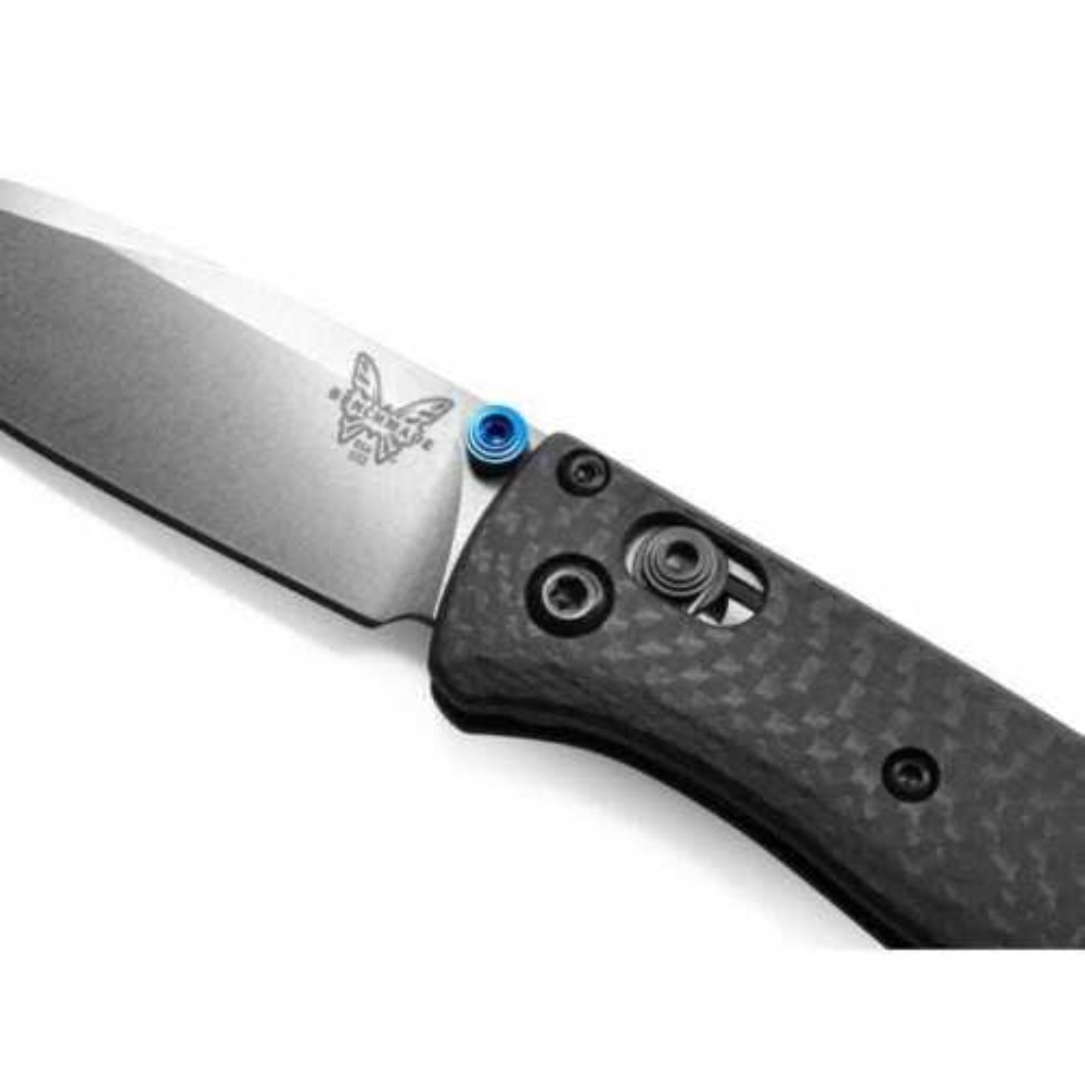 Benchmade 533-3 Mini Bugout Plain Edge Folding Knife 2.82" Satin S90V