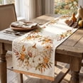 thumbnail image 5 of Halloween Sale Clearance!Fall Decorations for Home, Thanksgiving Flag Fall Pumpkin Maple Leaf Kitchen Party Tablecloth, 5 of 7
