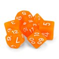 thumbnail image 3 of Wiz Dice Forge Embers Set Of 7 Polyhedral Dice In Display Case-Orange Matte, 3 of 7