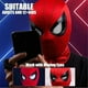 thumbnail image 5 of Spider Hero Mask with Moving Eyes, Full Face Chin Control Eyes, Realistic Spider Mask Costume for Cosplay, 5 of 7