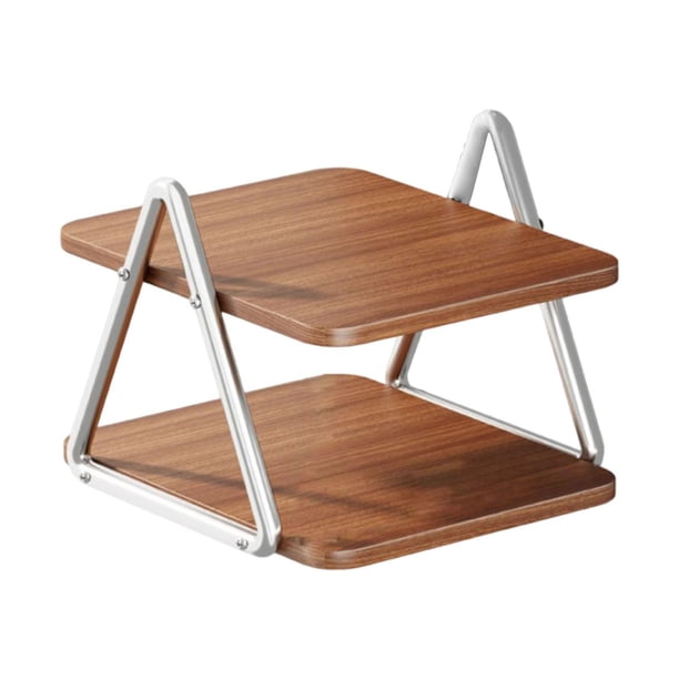 Organizador de escritorio, organizador de archivos, bandeja de perfumes, estante de almacenamiento para escritorio de oficina 30x27.5x21cm