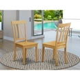 thumbnail image 3 of Sillas de comedor East West Furniture ANC-OAK-W, juego de 2, 3 of 4
