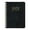 Black, variant on 2025 A5 Spiral Weekly Travel Planner Notebook, Vertical Weekly & Monthly Calendar Inserts, 140 Pages Work Journal for Travel & Meeting Records