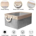 thumbnail image 2 of Set Of 4 Storage Basket, Folding Storage Cubes Open Storage Boxes-40cm, Multicolor Storage Boxes For Clothes, Toys, Cabinets, Cupboards, Shelves, 2 of 5