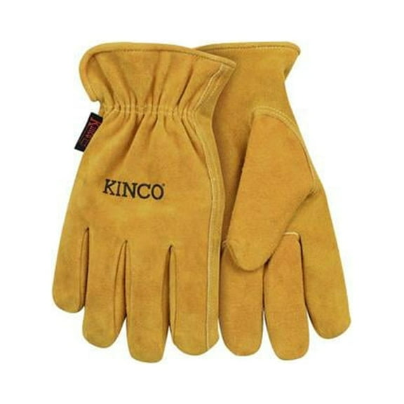 Kinco International 254765 Golden Full Suede Cowhide Glove, Extra Large