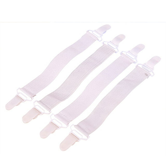 Trayknick 4 Pcs Drap de Lit Housse de Matelas Couvertures Pinces Maison Clips Attaches Clip comme sur la Photo