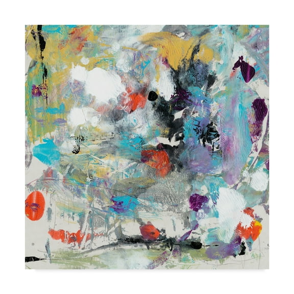 Trademark Fine Art 'Jostle III' Canvas Art by Tim OToole