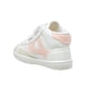 thumbnail image 4 of Tenis Panam Niñas De Botín Tipo Piel Blanco Moda Casual blanco 16 Panam 126A6M, 4 of 6