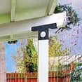 thumbnail image 3 of Phenofice 2Pack Reinforced Pergola Rack Stainless Steel Black for Weather Conditions, 3 of 8