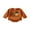 Brown, variant on Bagilaanoe Newborn Baby Girl Boy Thanksgiving Romper Sweatshirt Long Sleeve Bodysuit Letters Turkey Print Pullover 3M 6M 12M 18M Infant Fall Tee Tops