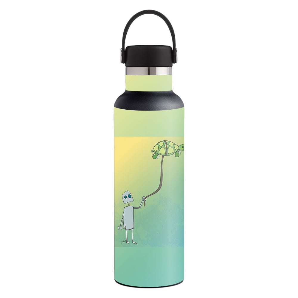 Skin Decal Wrap for Hydro Flask 21 oz. Standard Mouth sticker Turtle