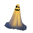 thumbnail image 4 of Adorno de fantasma de tela blanca Strade Fareast Limited decoración de Halloween 85 cm x 30 cm, 4 of 8