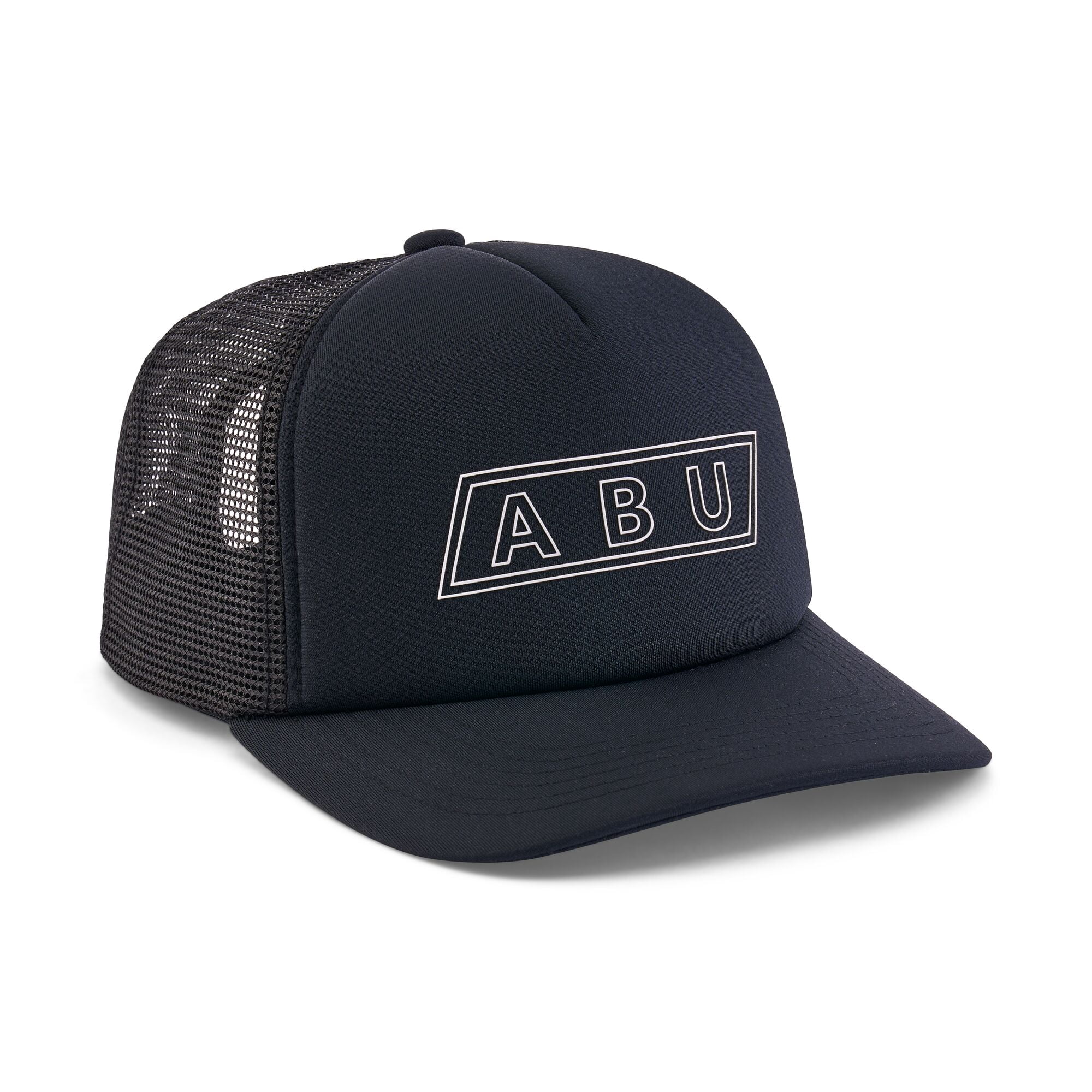 Abu Garcia ABU Double Keyline Foam Trucker Hat, One Size Fits Most (Black)
