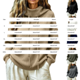 thumbnail image 3 of Yigetop Warm Sweaters for Women Fall Winter Cowl Neck Knit Sweater Long Sleeve Casual Soft Chunky Lightweight Loose Cozy Pullover Tops for Daily Wear Black L, 3 of 6