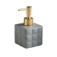 thumbnail image 1 of Qeeadeea Solid Color Lotion Dispenser, Hand Soap Dispenser, Shampoo Dispenser With Empty Pump, For Bathroom-Gray-220ml/7.8oz, 1 of 8