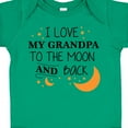 thumbnail image 4 of Inktastic I Love My Grandpa to the Moon and Back Boys or Girls Baby Bodysuit, 4 of 5