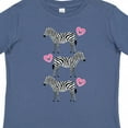 thumbnail image 4 of Inktastic Zebra Cute Safari Animal Girls Toddler T-Shirt, 4 of 5