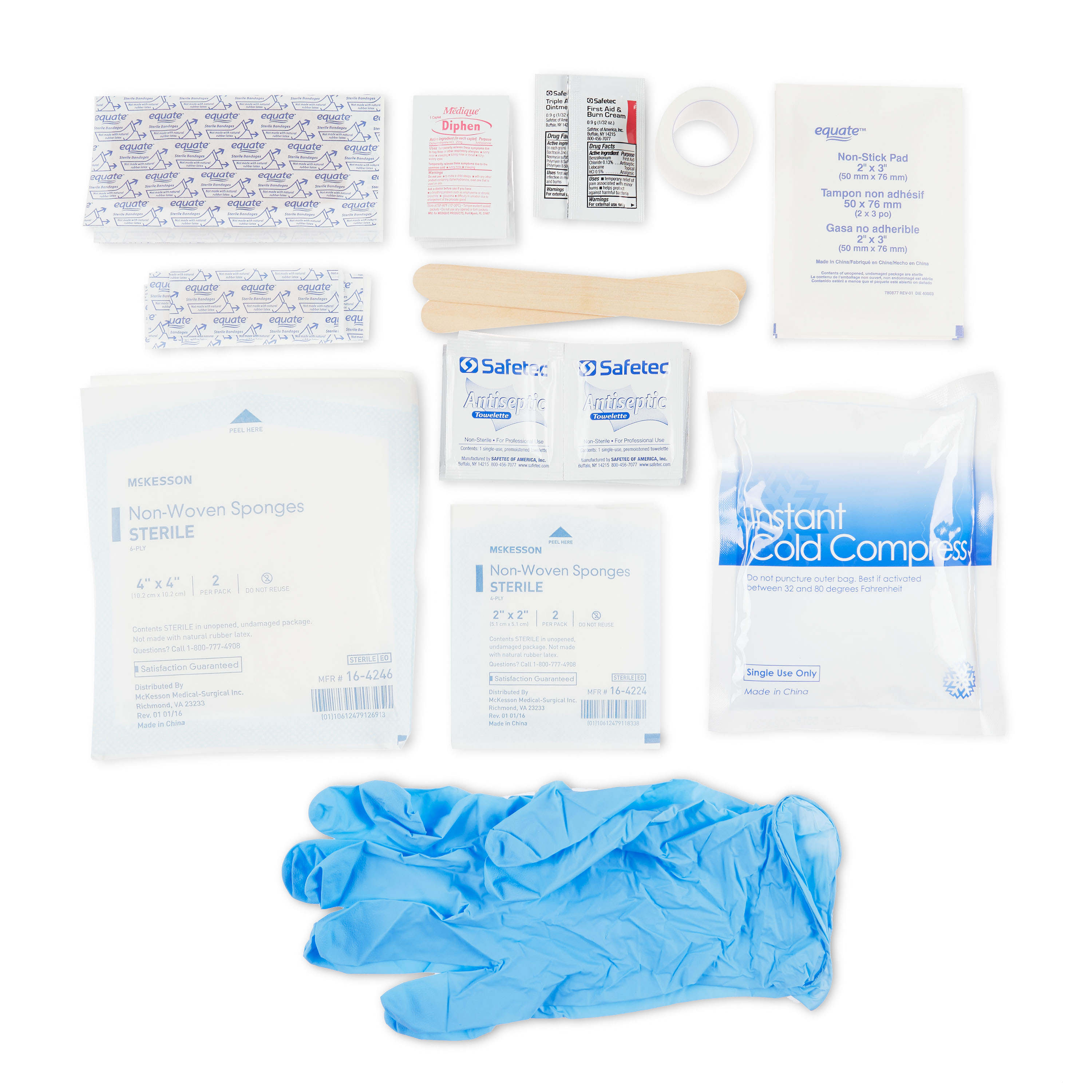 Equate 140pc All Purpose First Aid Kit - image 4 of 11