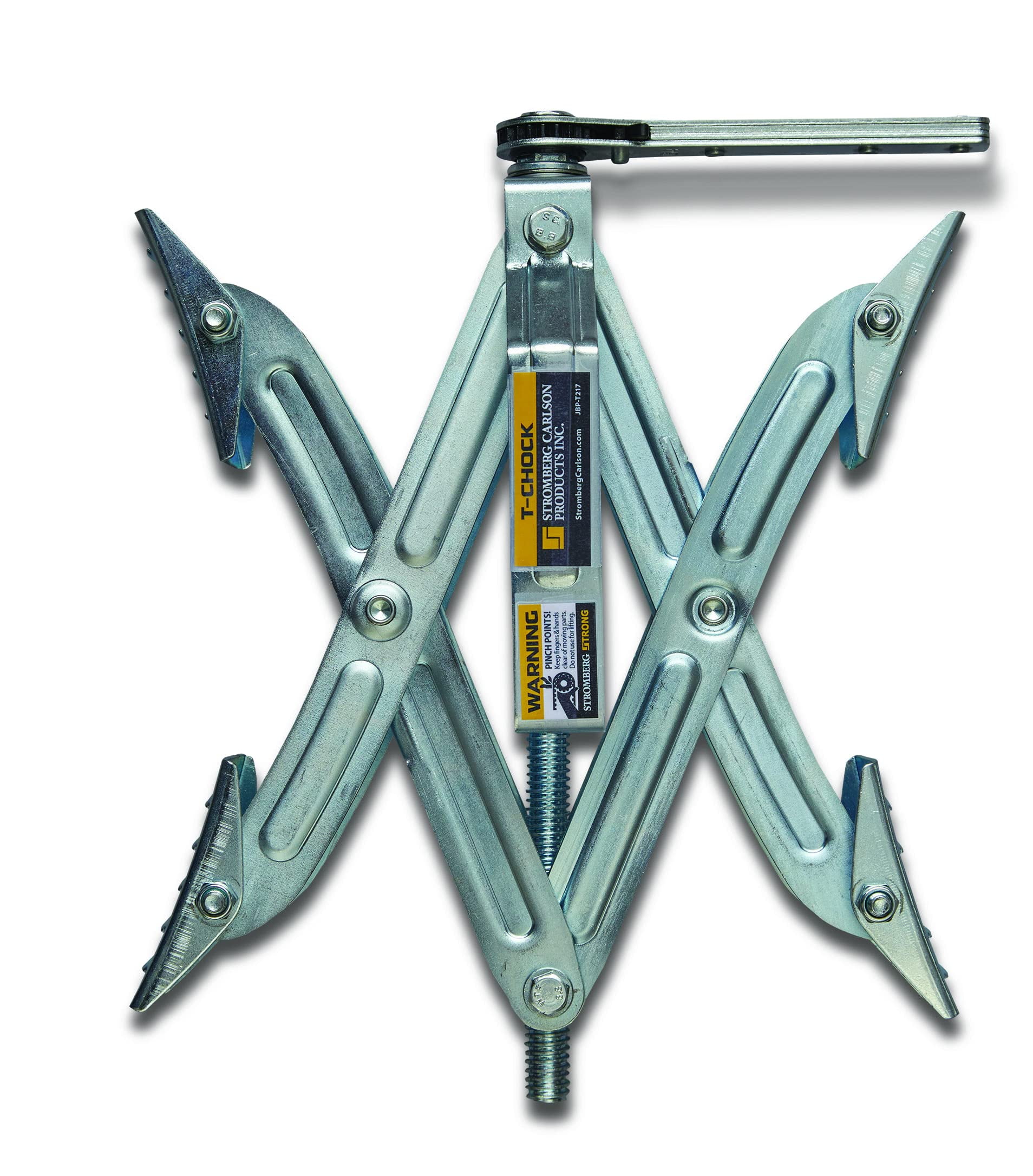 Stromberg Carlson JBPT217 Tandem Axle TChock RV Wheel Chock Camper Wheel Chock Stabilizer