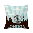 thumbnail image 1 of Coussin Contour Il de Londres UK Housse de Coussin de Canapé, 1 of 3