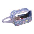 thumbnail image 4 of Bargains Únicos 1 Pc Bolsa de Maquillaje Pequeña y Duradera para Vacaciones, Camping y Actividades al Aire Libre, Cuero PU Púrpura, 4 of 4