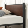 thumbnail image 3 of Zinus Tucker 35" Bamboo and Metal Platform Bed Frame, Full, 3 of 9