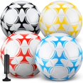 thumbnail image 1 of Balón de Fútbol Tradicional Operation Christmas con Bomba Tamaño 5 Paquete de 4, 1 of 6