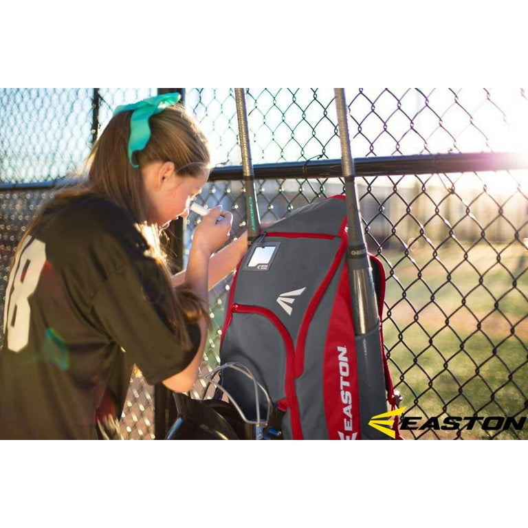 Easton Prowess Equipment Softball Fastpitch Backpack Bat Bag Red