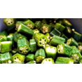 thumbnail image 4 of Clemson Spineless Green Okra/ Annual/ Full Sun/600 Seeds 1 oz / Zellajake Farm and Garden - B51, 4 of 5
