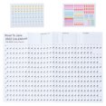 thumbnail image 1 of Calendrier Mural 2022 Pratique pour la Prise de Notes (Couleur Assortie), 1 of 8