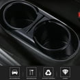 thumbnail image 5 of Arborister Car Cup Holder Organizer Double Cup Holder Universal Front Organizer (Black), 5 of 10