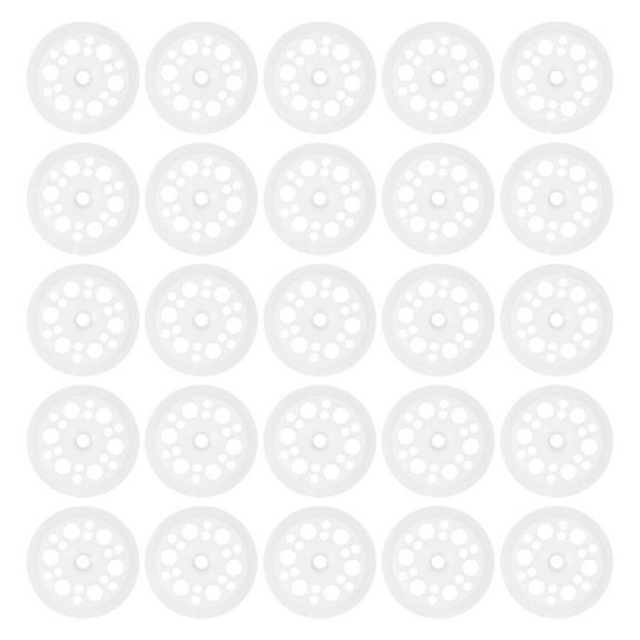 SOPOTUTU 300Pcs Plastic Flat Washers for Screws and Nails Fastening in Insulation Panels and General Use